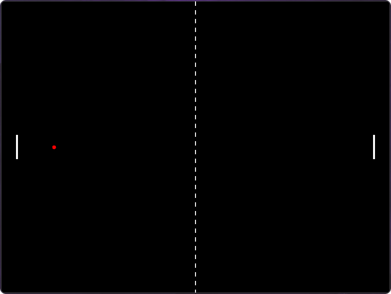 Pong Game window